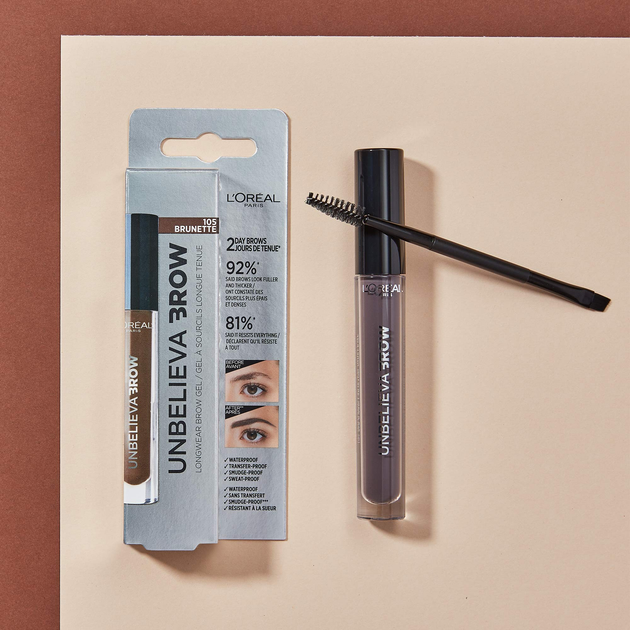 Гель для брів L'Oreal Paris Unbelieva Brow 102 Світло-русявий 3.4 мл (3600523674596) - зображення 6