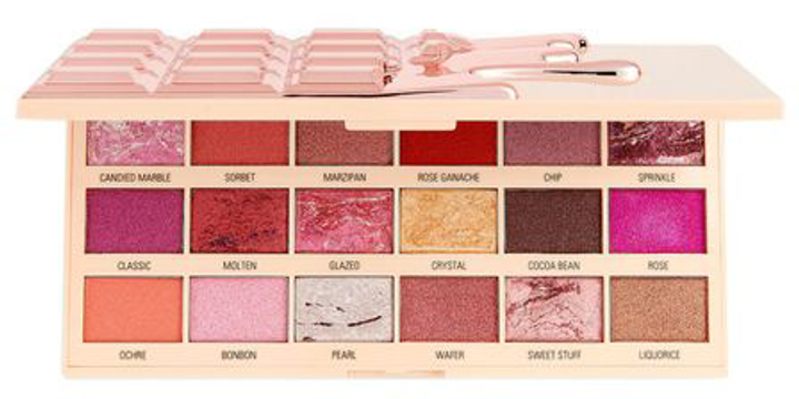 Палетка тіней для повік I Heart Revolution Marble Rose Gold Chocolate Palette 18 тіней 18 г (5057566294546) - зображення 2