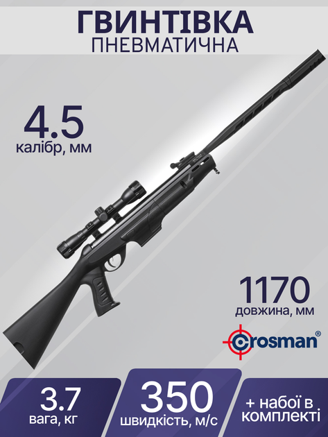 Пневматическая винтовка Crosman Diamondback с прицелом CenterPoint 4x32 CDH17TDSS-SX/1 - изображение 2