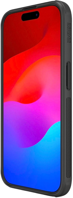 Чохол Nillkin Super Frosted Shield Pro для Apple iPhone 15 Pro з MagSafe Black (6902048265721) - зображення 5