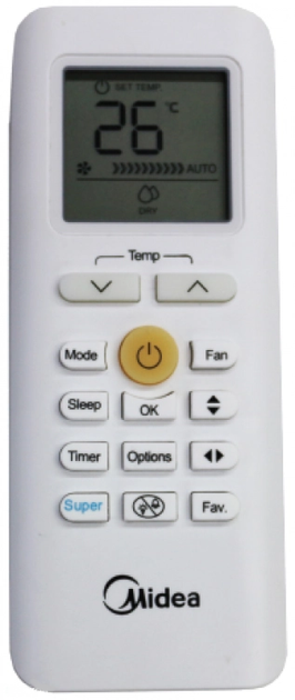 Кондиционер Midea AF6-07N1C2E-I/AF6-07N1C2E-O - изображение 7