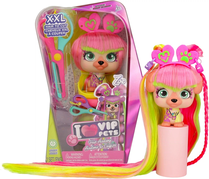 Кукла собачка IMC Toys Vip Pets Hair Academy Зои (8421134715318