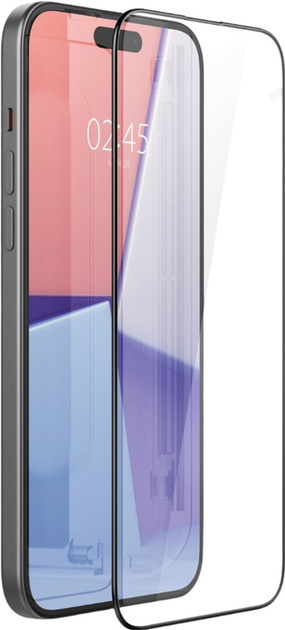 Защитное стекло Spigen Glas.tR EZ Fit Full Cover для Apple iPhone 15 ...