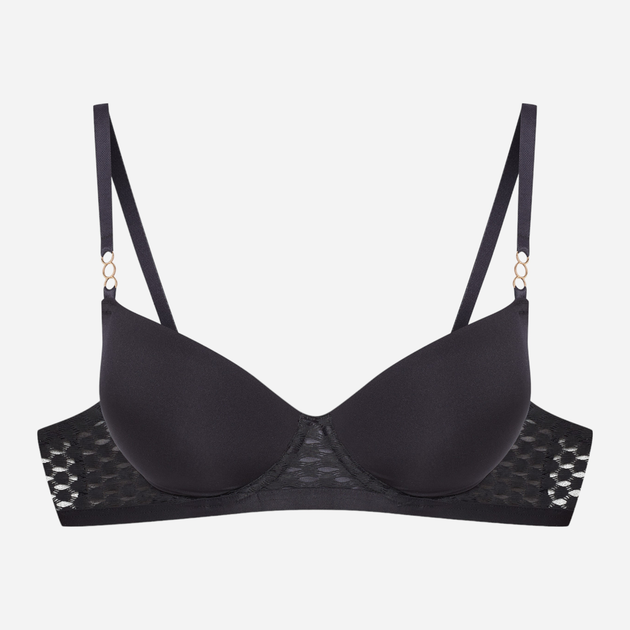 Biustonosz damski z fiszbinami Push-up Esotiq 41738-99X 80D Czarny (5903972303757) - obraz 5