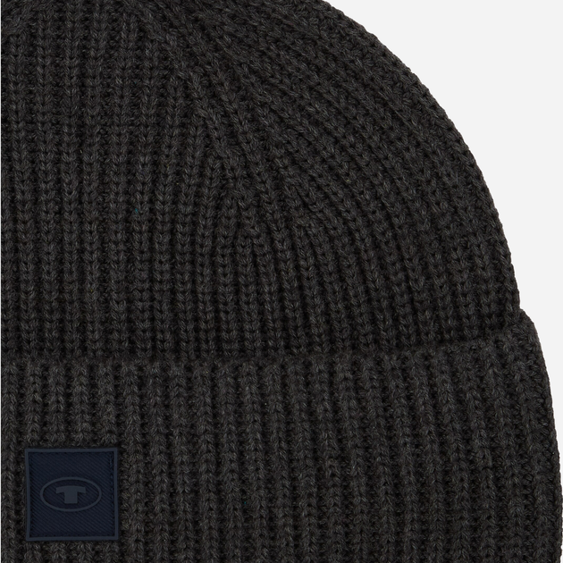 Czapka męska beanieTom Tailor 1043445 One Size Ciemnoszara (4068127172297) - obraz 2