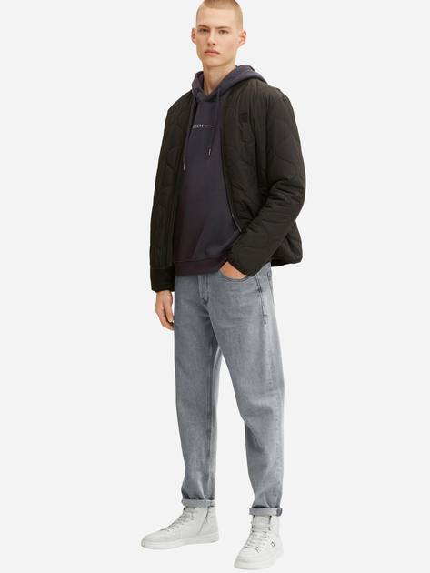 Bluza z kapturem męska Tom Tailor 1033580 2XL Ciemnoszara (4065869018524) - obraz 3