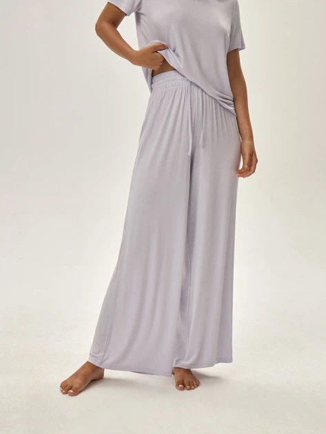 Piżama damska z długimi spodniami i krótkim rękawem Esotiq 42062-09X L Szara (5903972317235) - obraz 5