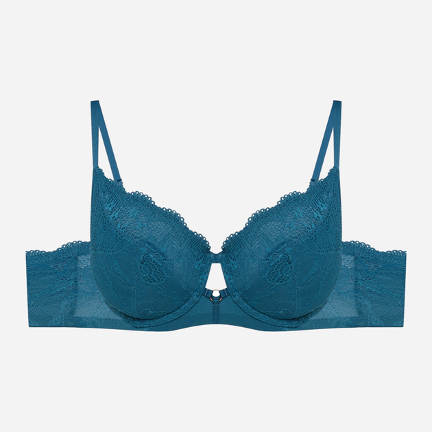 Biustonosz damski z fiszbinami Push-up Esotiq 42221-69X 85E Niebieski (5903972355046) - obraz 4