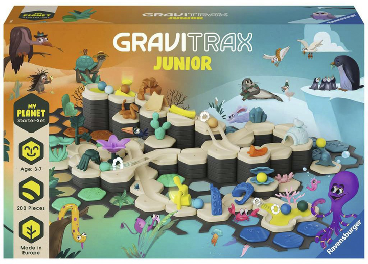 Zestaw startowy Ravensburger GraviTrax Junior XXL Planet (4005556270590) - obraz 1