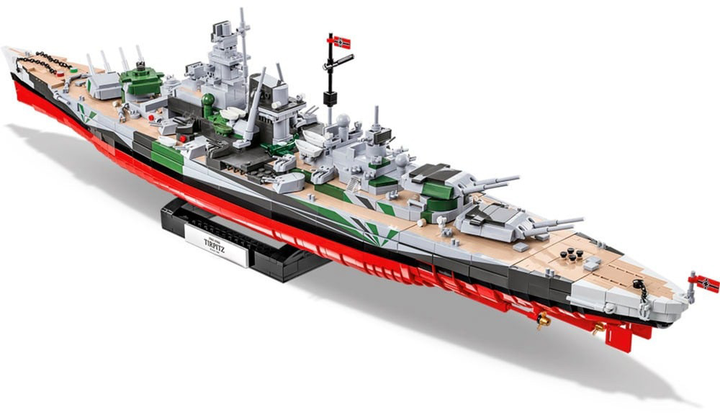 Klocki konstrukcyjne Cobi Pancernik Tirpitz 2810 elementów (5902251048396) - obraz 6