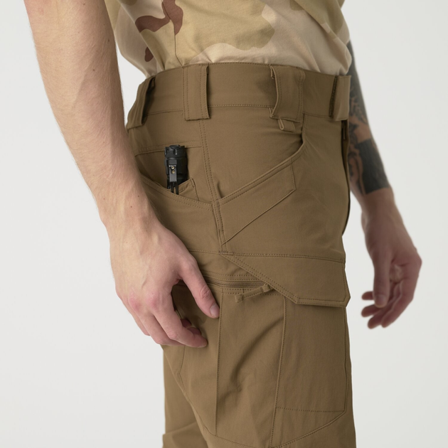 Штани тактичні Helikon-Tex OTP (Outdoor Tactical Pants) - VersaStretch - Mud Brown, розмір L - изображение 12