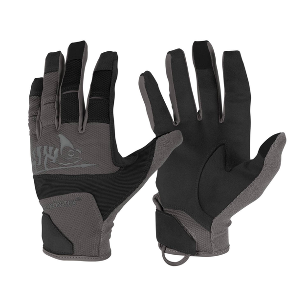 Рукавички тактичні Helikon-Tex Range Tactical Gloves - Black / Shadow Grey A, розмір LL - зображення 1