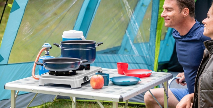 Плита туристична Campingaz Camping Cook двоконфорочна газова CV 3600 Вт 052-L0000-2000037217-912 (3138522118815) - зображення 7