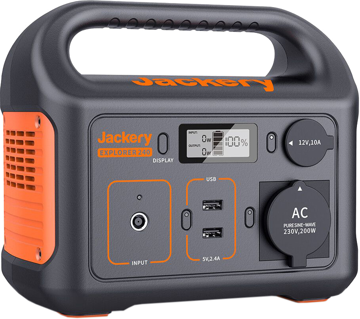 Зарядная станция Jackery Explorer 240 / 200 Вт / 240 Вт⋅ч / Li-ion ...