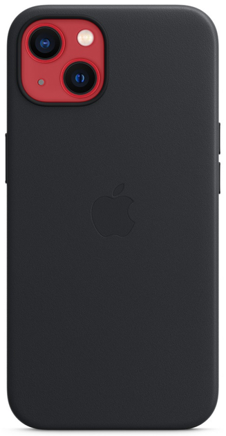 Чехол кожаный противоударный Leather Case MagSafe для Apple Iphone 13 ...