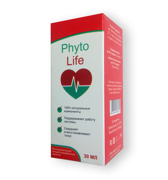 Phyto Life - Краплі від гіпертонії (Фіто Лайф) 30 мл - зображення 1