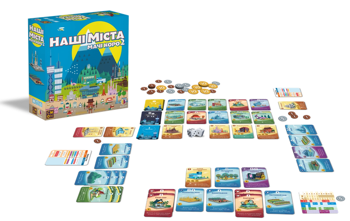 Настольная игра Наші міста: Мачі Коро 2 - изображение 3