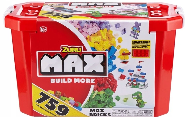 Конструктор Zuru Max Build 759 елементів (8347) – іграшки з