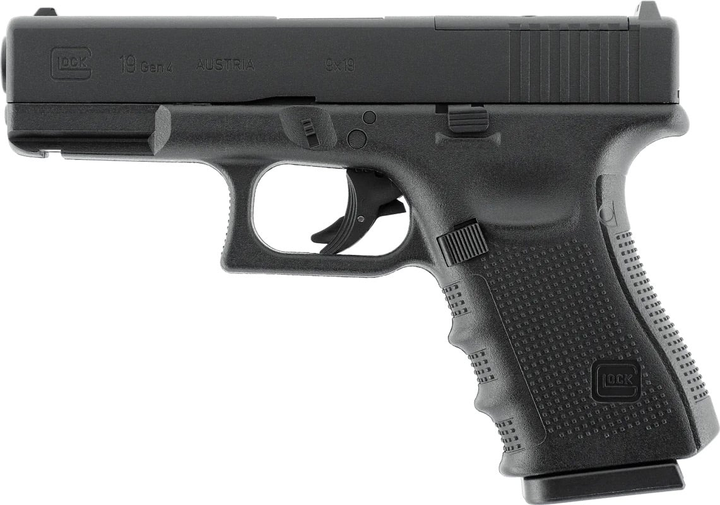 Пістолет пневматичний Umarex Glock 19 Gen4 MOS CO2 кал. 4,5 мм BB - зображення 1