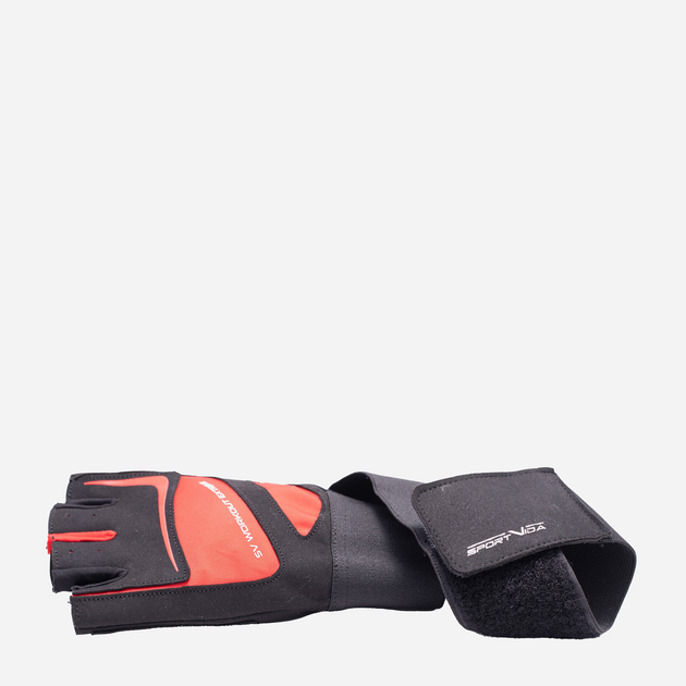 Rękawiczki treningowe SportVida SV-PA0200 S Czerwone (5903949200799) - obraz 4
