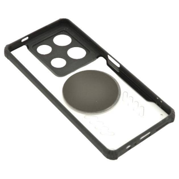 Чохол - накладка Acryl Cooling Armor для Infinix Note 30 Pro з магнітною пластиною, Black - Фото 3 Чохол - накладка Acryl Cooling Armor для Infinix Note 30 Pro з магнітною пластиною, Black - зображення 3