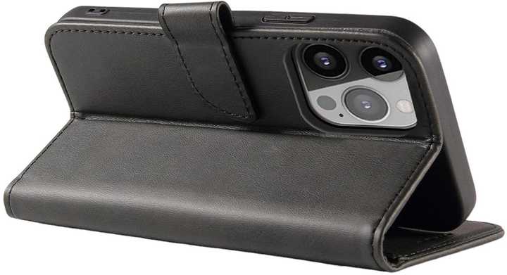 Etui z klapką Hurtel Magnet Case do iPhone 15 Plus Black (9145576279212) - obraz 5