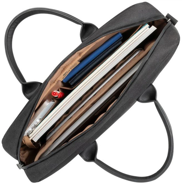 Сумка для ноутбука RIVACASE Clark 8124 15" Black - зображення 12