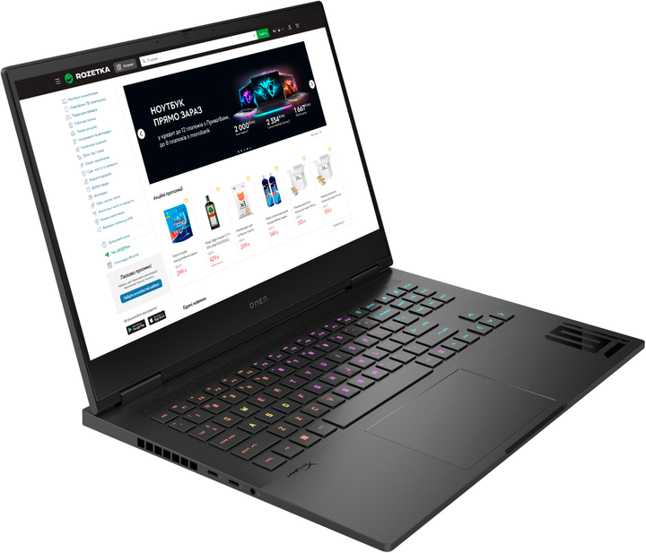 Ноутбук HP Omen Gaming 16-wf0008ua (A2BK5EA) Shadow Black – фото ...