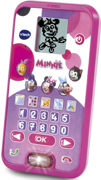 Навчальний мобільний телефон Vtech Minnie (3417765620041) - зображення 1