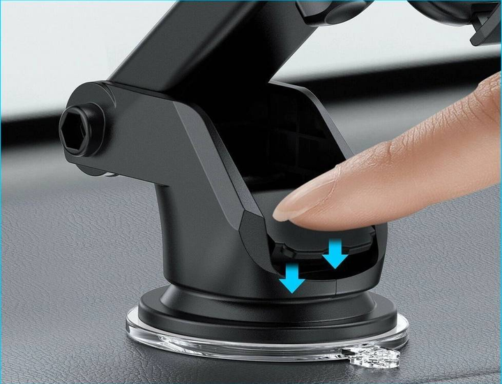 Автомобільний тримач для телефону Joyroom JR-ZS259 Чорний (6941237136275) - зображення 6