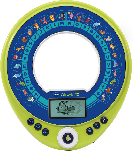 Колесо Vtech Ready Set School ABC з літерами, що блимають зеленим/синім кольором (3417766163042) - зображення 1