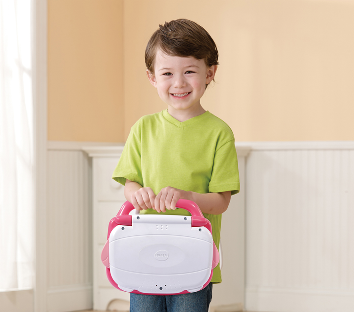 Навчальний комп'ютер Vtech Ready Set School Pixel Рожевий (3417766151544) - зображення 4