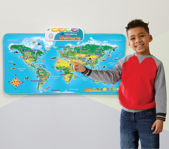 Mapa Vtech świata interaktywna (3417766157041) - obraz 4