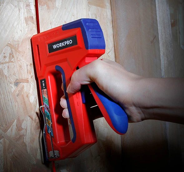 Степлер строительный профессиональный Workpro PRO PLUS 6-в-1 (WP223002) - Фото 5 Степлер строительный профессиональный Workpro PRO PLUS 6-в-1 (WP223002) - изображение 5