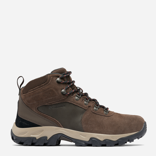 Buty trekkingowe męskie wodoszczelne Columbia Newton Ridge Plus II Suede Wp 1746411233 41 (8US) Ciemnobrązowe (195981584912) - obraz 1