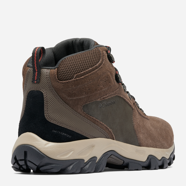 Чоловічі черевики для трекінгу Columbia Newton Ridge Plus II Suede Wp 1746411233 42 (9US) Темно-коричневі (195981584936) - зображення 3