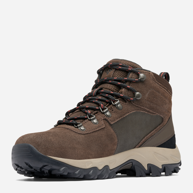 Чоловічі черевики для трекінгу Columbia Newton Ridge Plus II Suede Wp 1746411233 42 (9US) Темно-коричневі (195981584936) - зображення 4