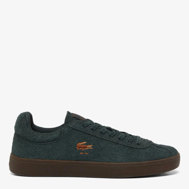 Акція на Жіночі кеди низькі Lacoste Baseshot 748SFA0011-DGD 39 (T5.5) 25.2 см Dk Grn/Dk Gum від Rozetka