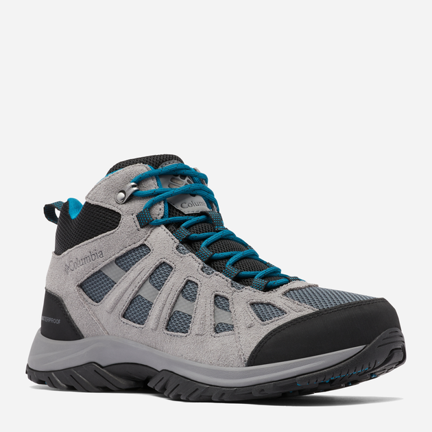 Чоловічі черевики для туризму Columbia Redmond III Mid Waterproof 1940581054 43.5 (10.5US) Графітовий/Чорний (195981544077) - зображення 1