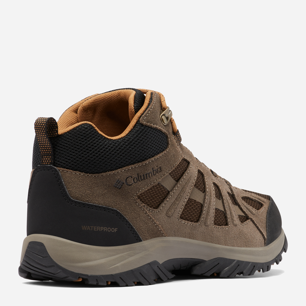 Buty trekkingowe męskie Columbia Redmond III Mid Waterproof 1940581232 40.5 (7.5US) Ciemnobrązowe (195981543995) - obraz 3