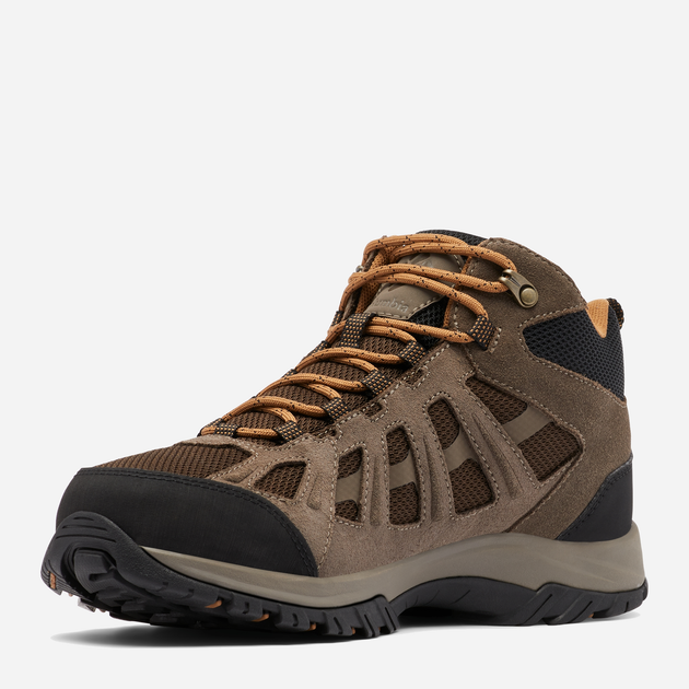 Buty trekkingowe męskie Columbia Redmond III Mid Waterproof 1940581232 40.5 (7.5US) Ciemnobrązowe (195981543995) - obraz 4