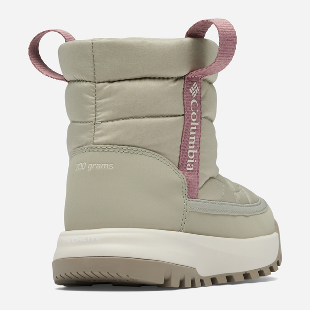 Дитячі зимові чоботи-дутики для дівчинки Columbia Youth Snowtrot Mid 2078911395 32 (1US) Зелені (195981565447) - зображення 3