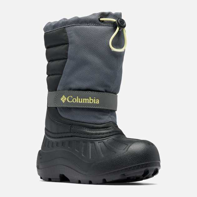 Дитячі зимові чоботи-дутики для хлопчика Columbia Youth Powderbug Snowlite 2078921089 33 (2US) Чорні (195981564334) - зображення 5