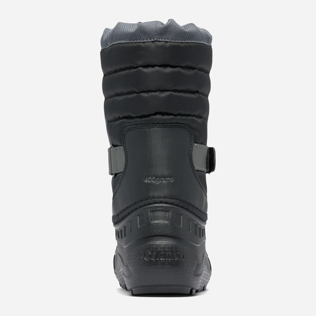 Підліткові зимові чоботи-дутики для хлопчика Columbia Youth Powderbug Snowlite 2078921089 35 (4US) Чорні (195981564358) - зображення 7