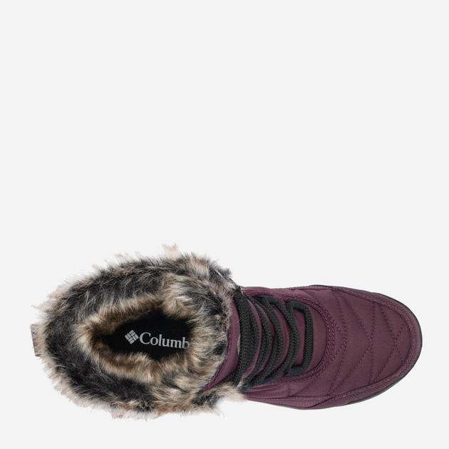 Śniegowce damskie wysokie Columbia Minx Shorty IV 2079181607 37 (6US) Bordowe (195981583175) - obraz 8