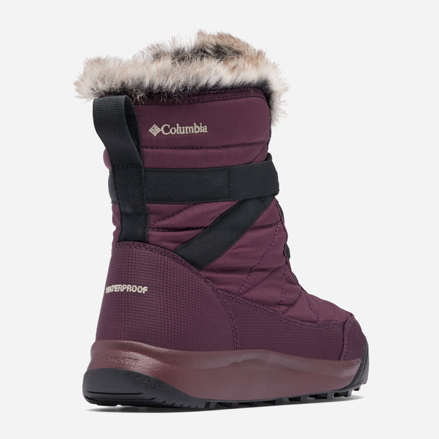 Śniegowce damskie wysokie Columbia Minx Shorty IV 2079181607 40 (9US) Bordowe (195981583236) - obraz 3