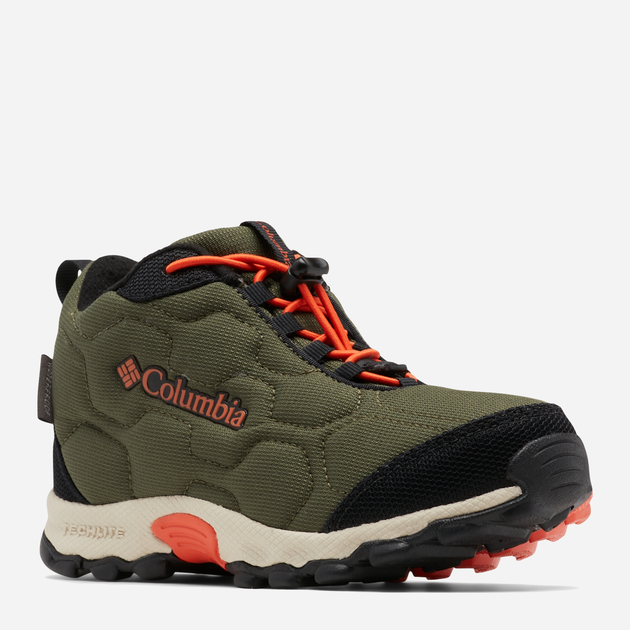 Підліткові зимові черевики для хлопчика Columbia Youth Firecamp Mid 2 WP 2099971383 37 (5US) Оливкові (195981548587) - зображення 5