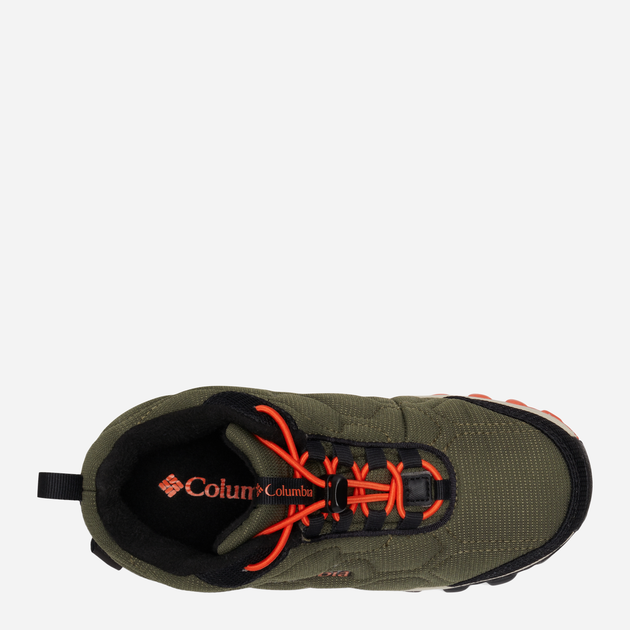 Підліткові зимові черевики для хлопчика Columbia Youth Firecamp Mid 2 WP 2099971383 37 (5US) Оливкові (195981548587) - зображення 8