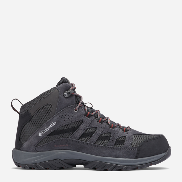 Buty trekkingowe męskie Columbia Crestwood Mid Waterproof 2100641089 46 (13US) Ciemnoszare (195981558609) - obraz 1