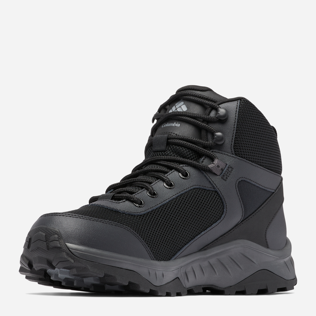 Buty trekkingowe męskie wodoszczelne Columbia Trailstorm Ascend WP Mid 2100781010 47 (14US) Czarne (195981570144) - obraz 6